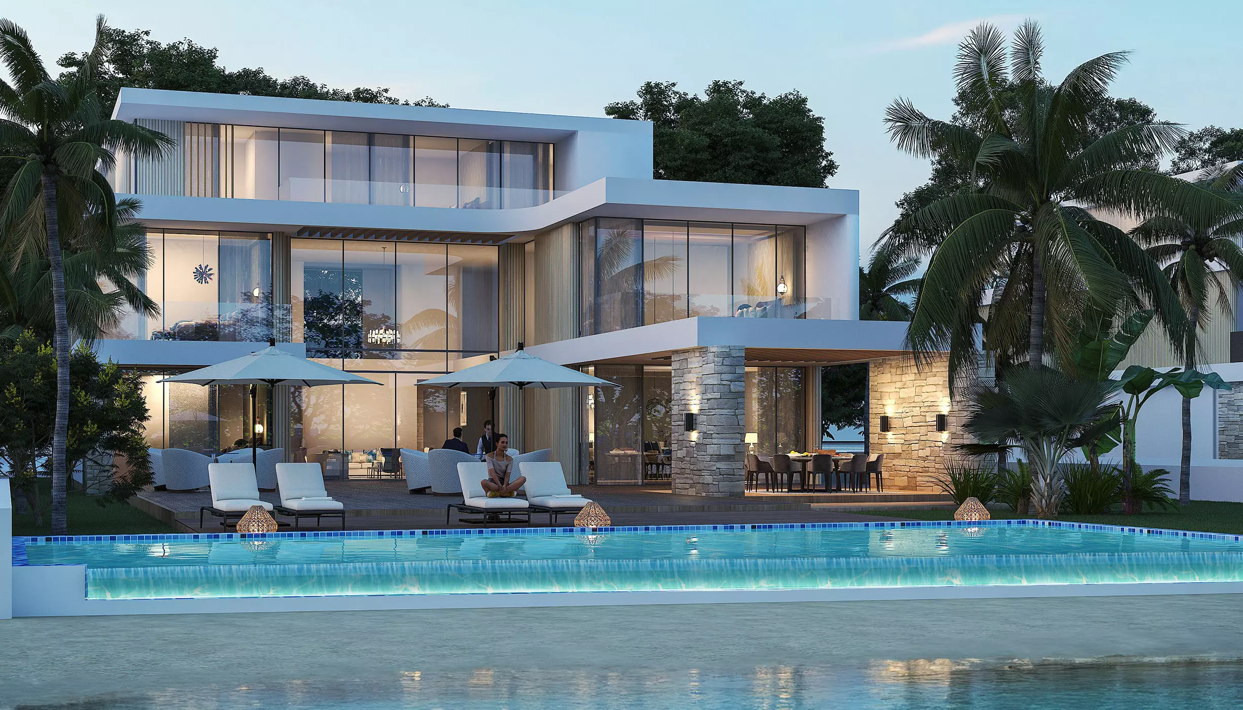 Emaar Upscale Beachside Villas in Dubai